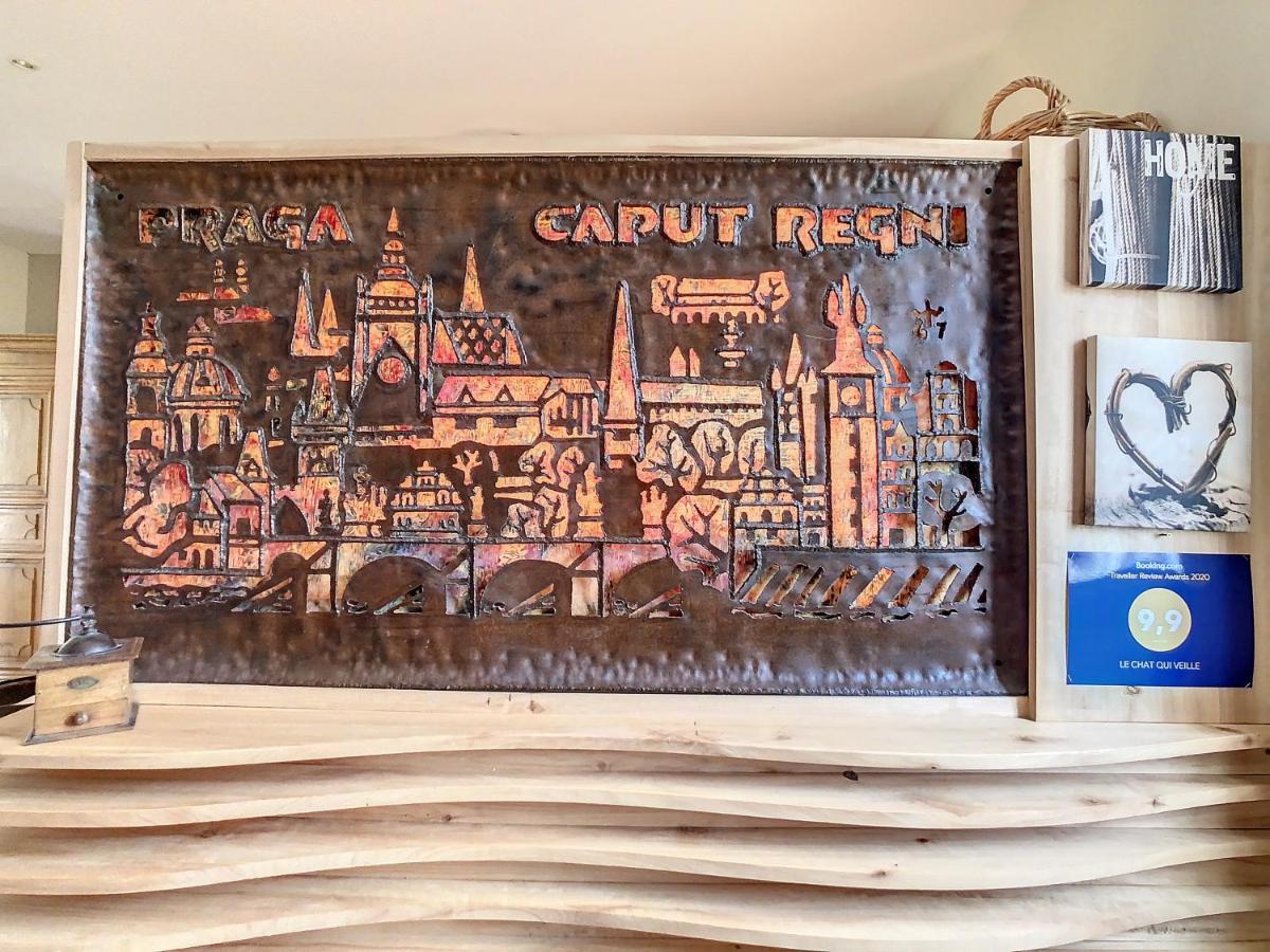 Le Chat Qui Veille Bayeux Esterno foto